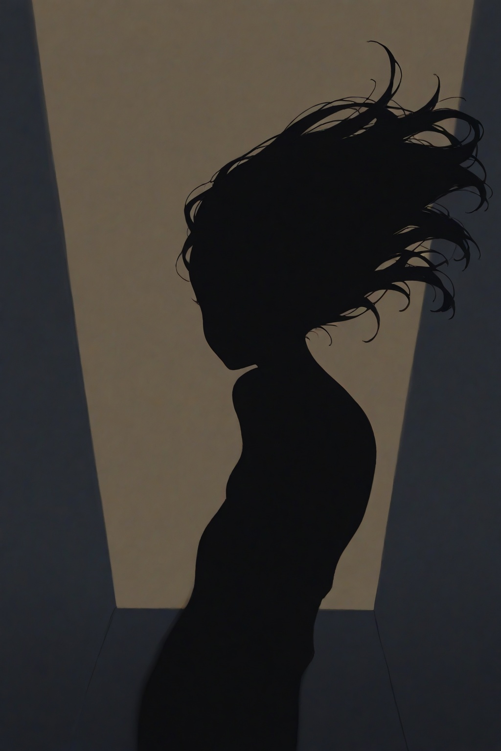 1girl, (secondary colors:1.2), high-contrast, (smoky colors:0.5), (intense shadow:1.2), (black outline:1.2), (bold, thick outlines:1.4), (flat color:1.3), intense shadow illustration, shiny, gloss, masterpiece, best quality, amazing quality, very aesthetic, absurdres, newest,