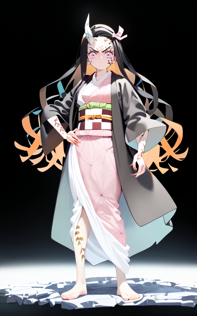 【鬼灭之刃-Kimetsu no Yaiba】祢豆子-Kamado Nezuko by Tangerboom on Tensor.Art