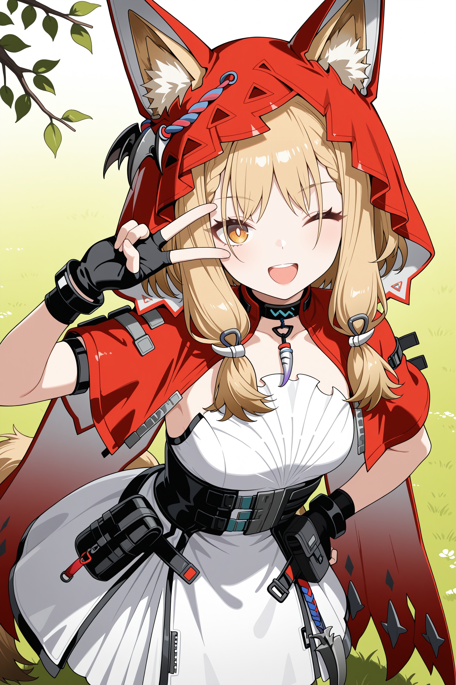 1girl,  rossi \(arknights\),  ;d on Tensor.Art