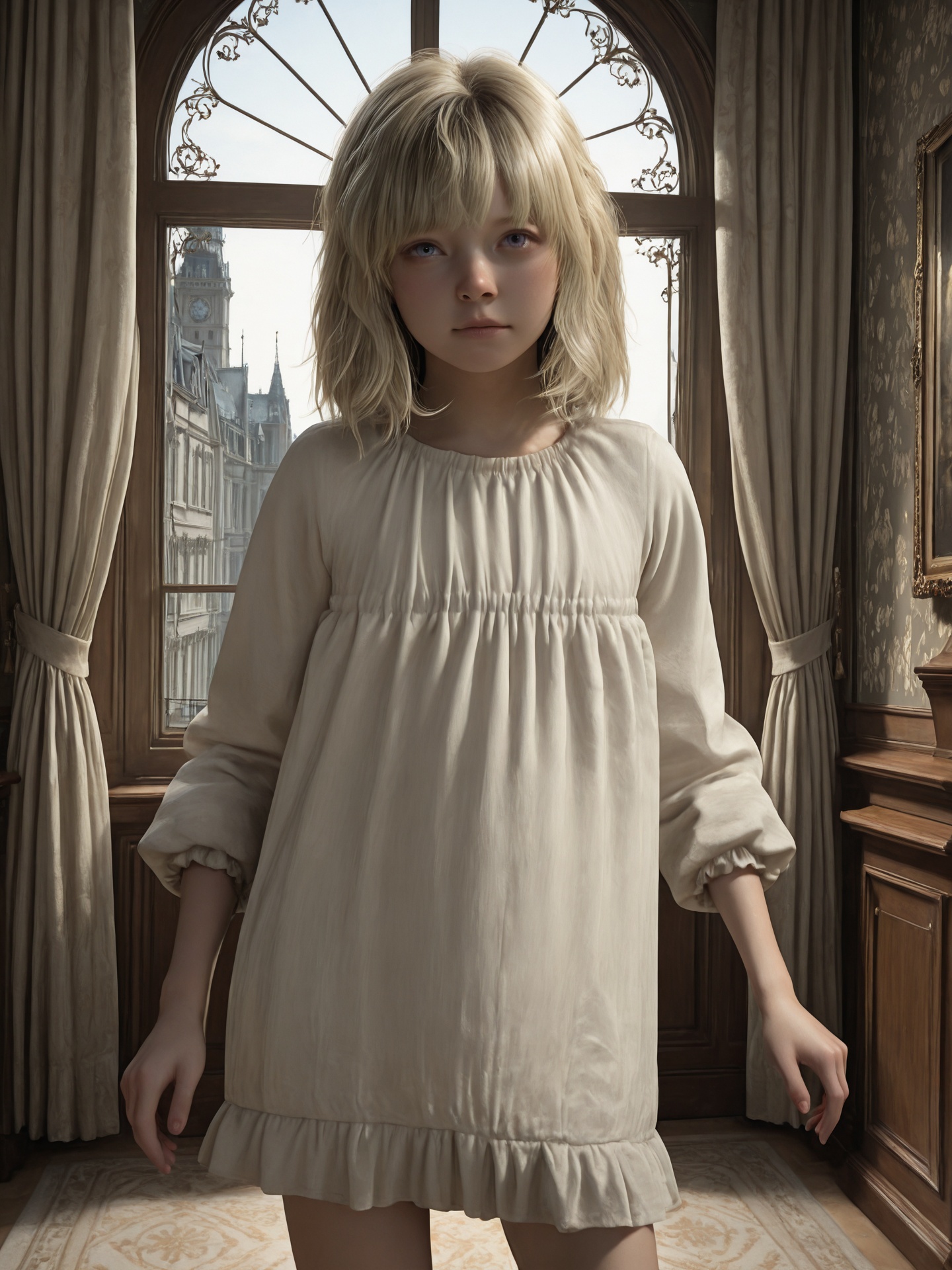 chloemily,  topaz eyes,  blonde hair on Tensor.Art