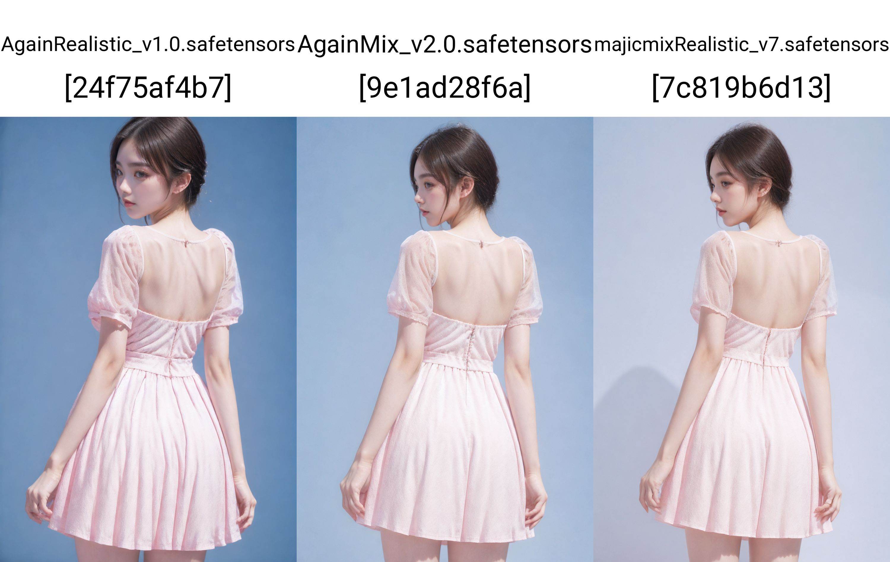 girl,Again_Dress_v1,from behind,see-through dress,<lora:Again_Dress_v1:1>simple background, 