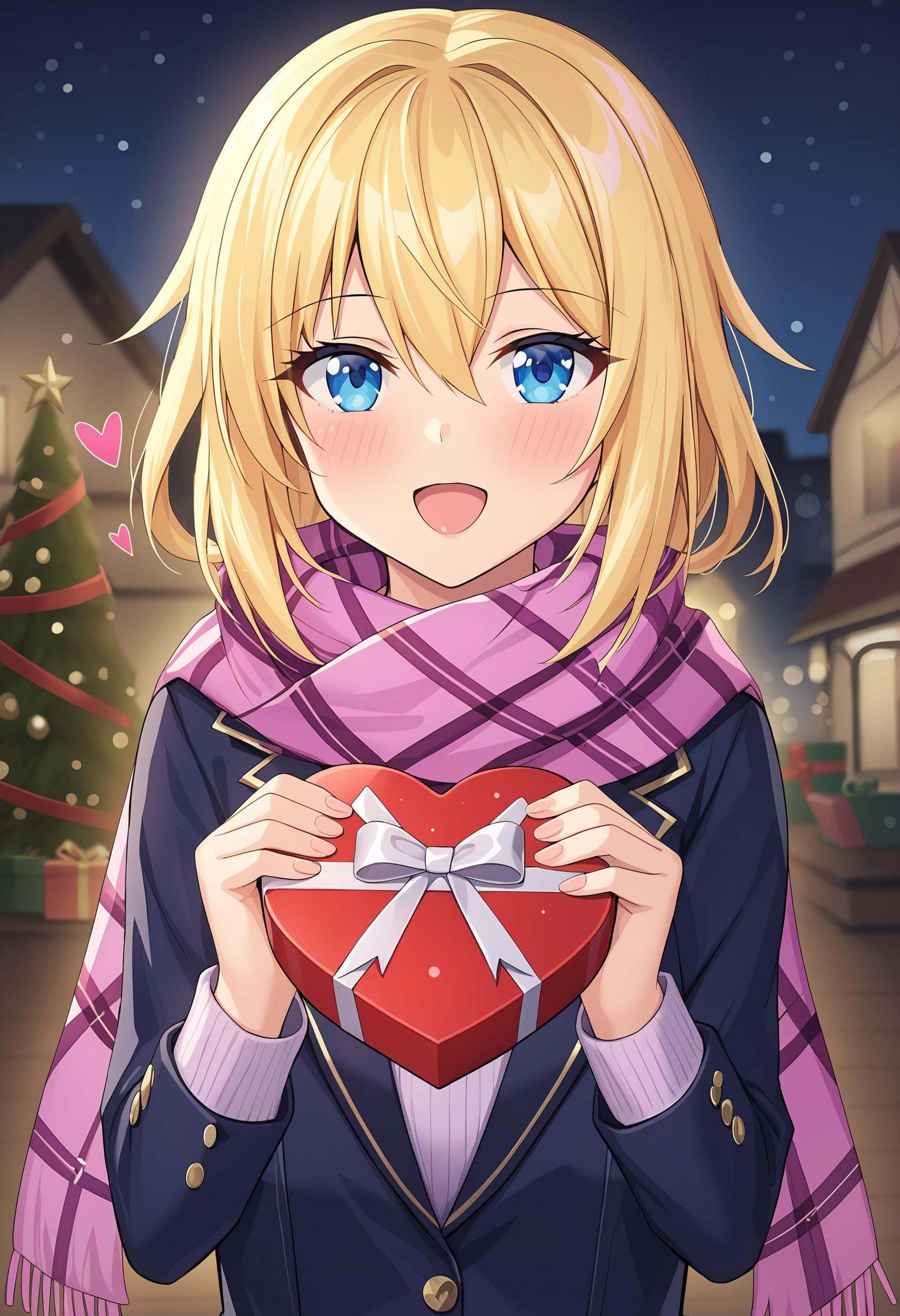 1girl,  blonde_hair,  blue_eyes on Tensor.Art