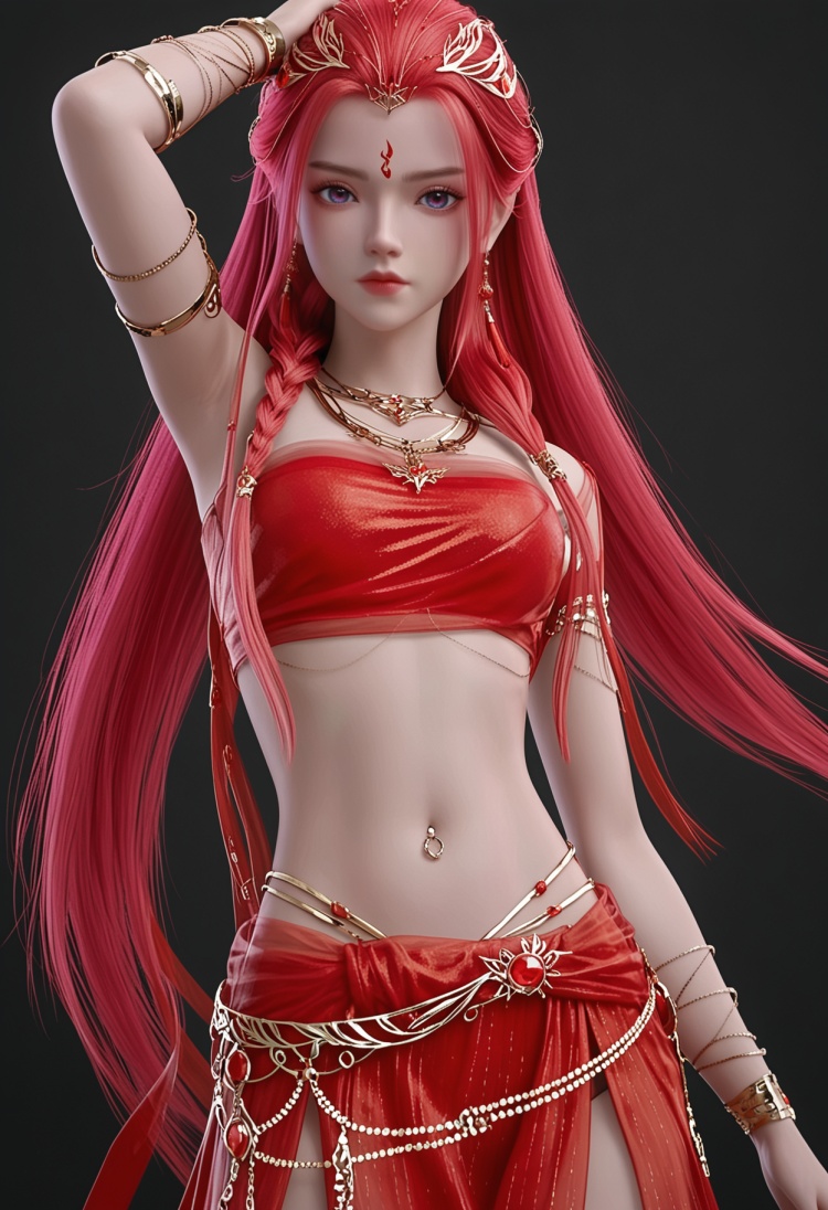 茉莉逆天邪神感觉不太稳定-国漫-pony by 云落 on Tensor.Art