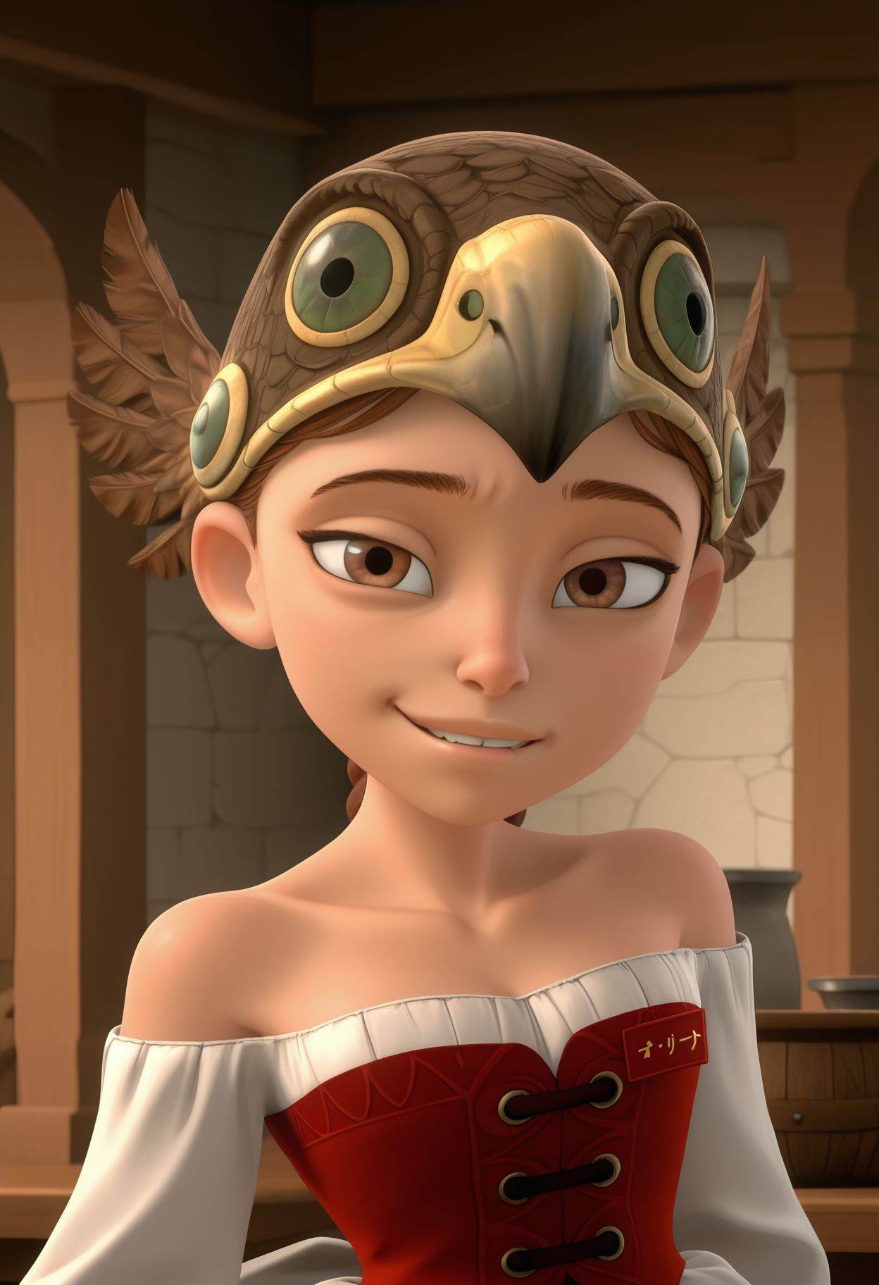 3d,  talia,  1girl on Tensor.Art