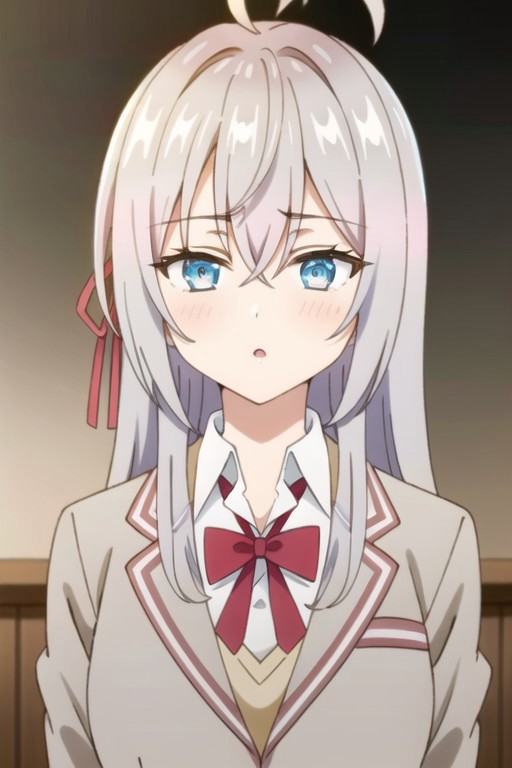 (masterpiece),  alisa mikhailovna kujou,  long hair on Tensor.Art