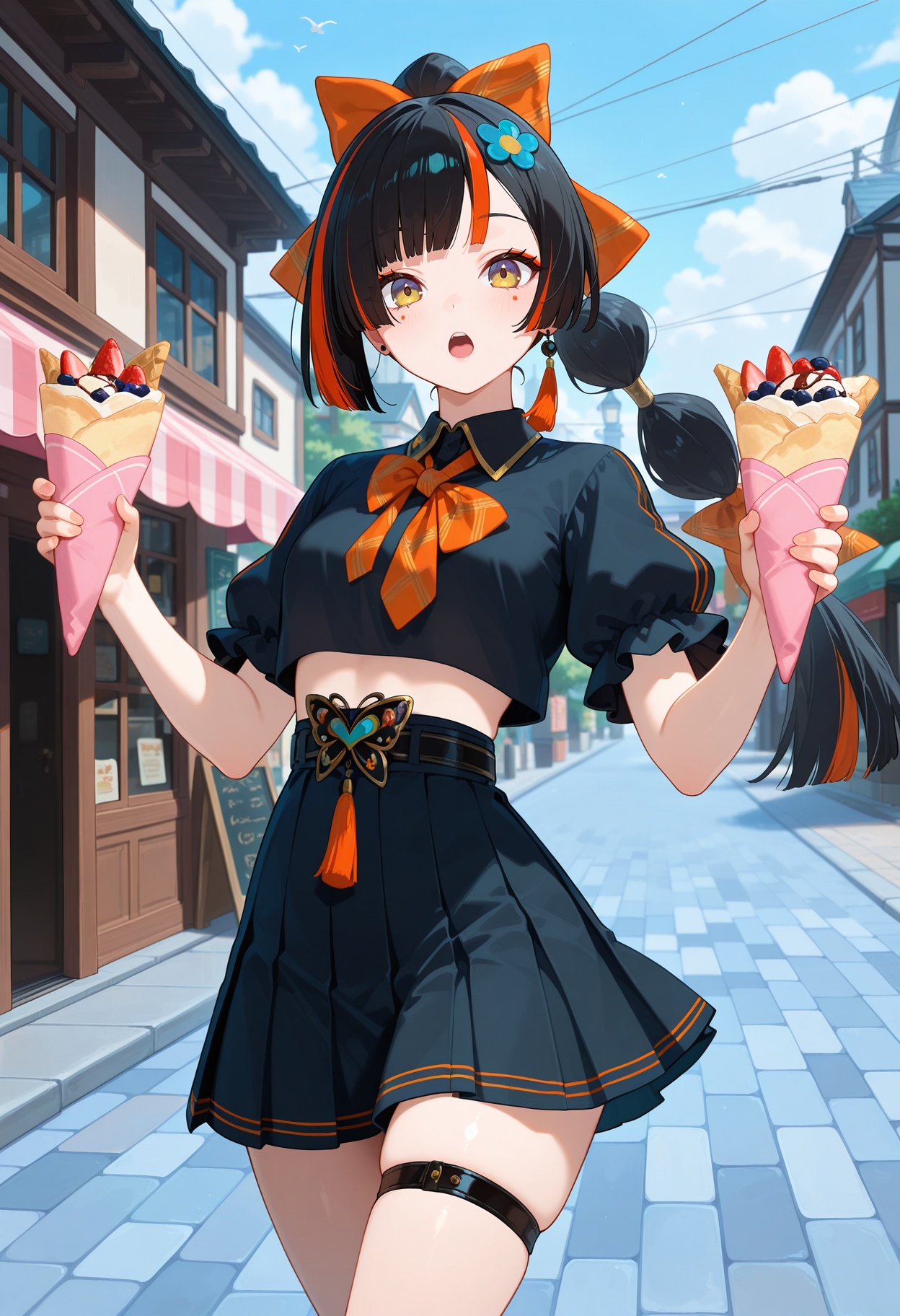 best quality,  masterpiece,  1girl on Tensor.Art