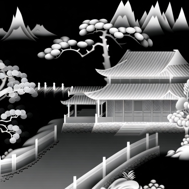 灰度图V4 by 无边落木 on Tensor.Art