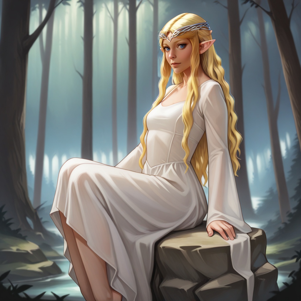 masterpiece,  best quality,  galadriel on Tensor.Art