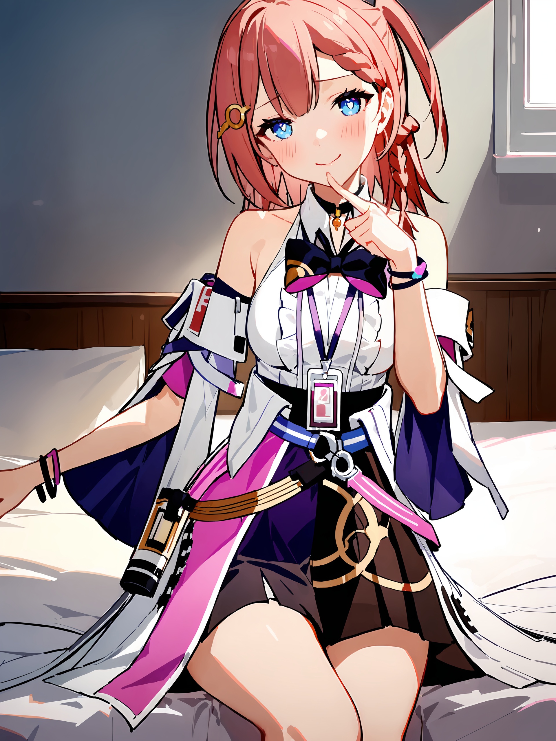 1girl,  asta \(honkai: star rail\),  detached sleeves on Tensor.Art