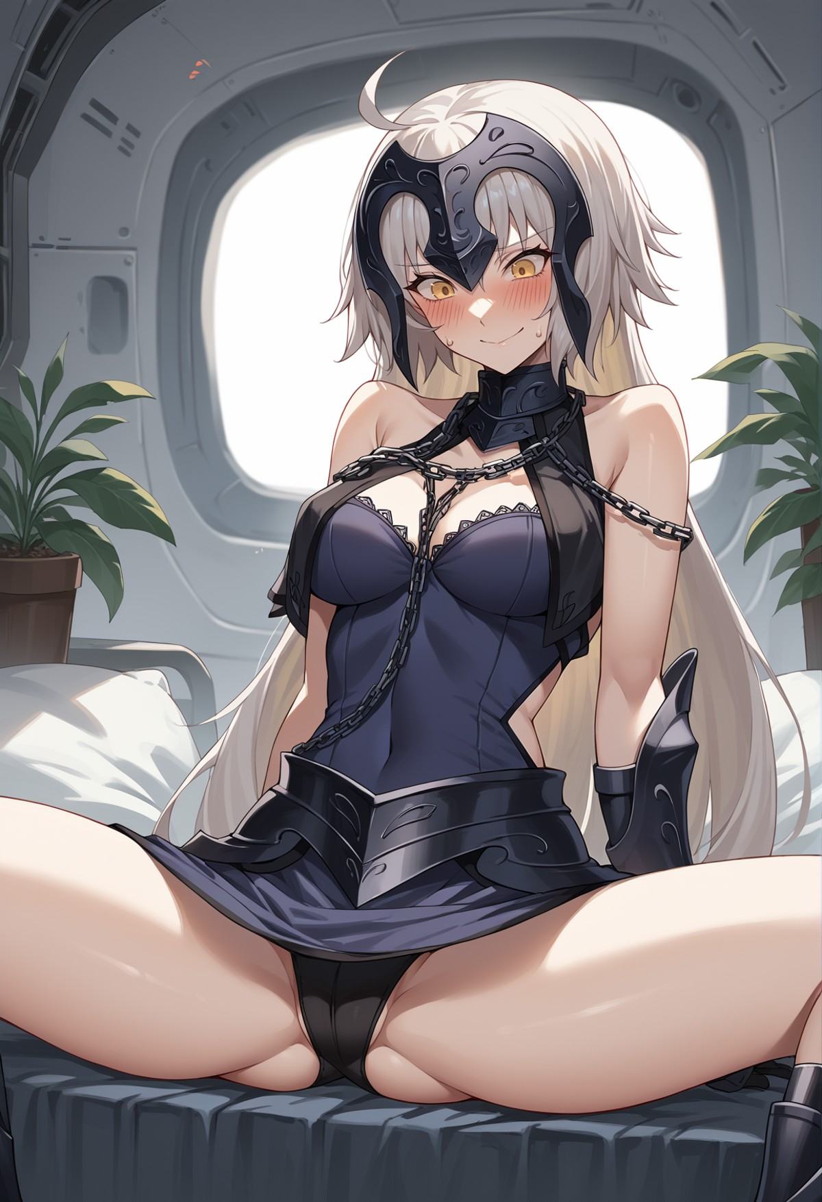 1girl,  long hair,  ahoge on Tensor.Art