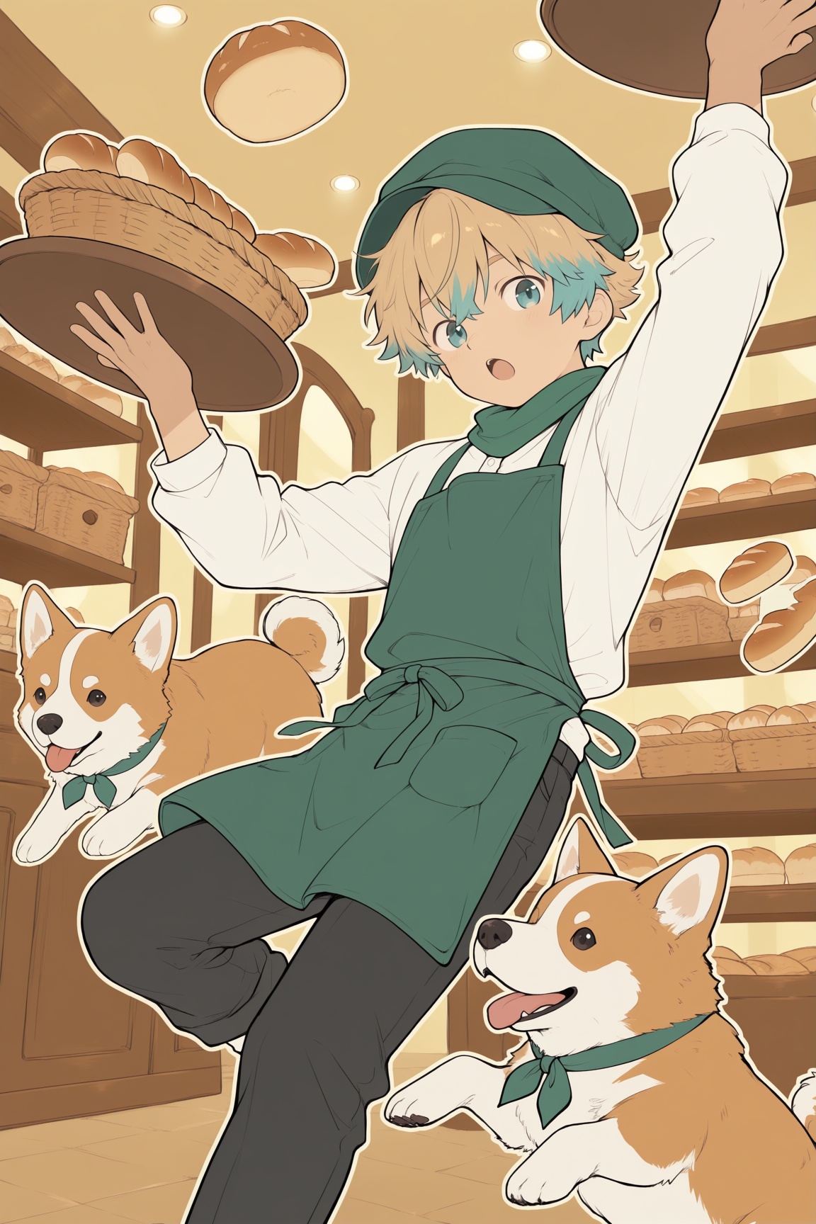 1boy,  Do Hasuka,  male on Tensor.Art
