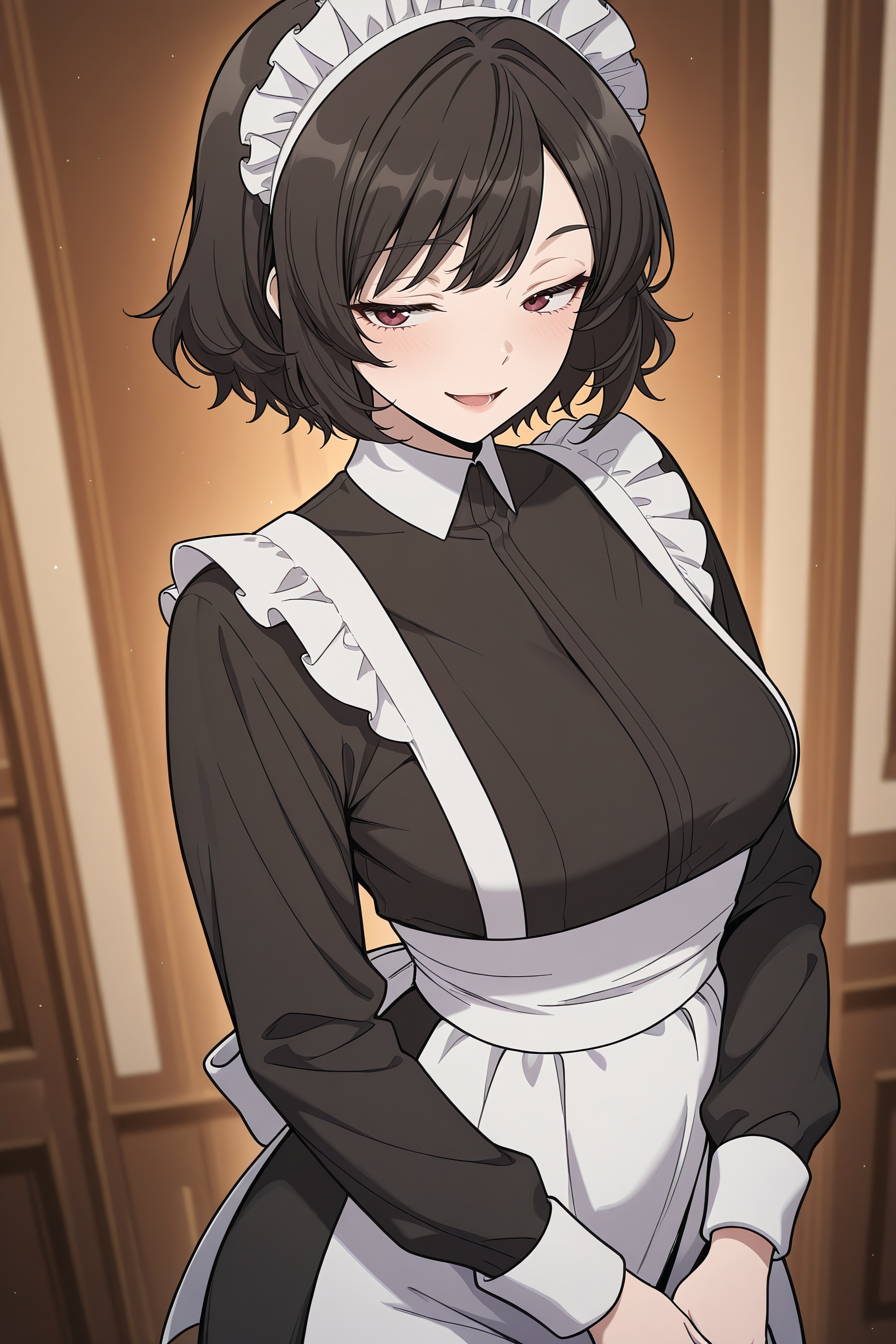 bella-nobleladyreformationguide,  maid,  maid headdress on Tensor.Art