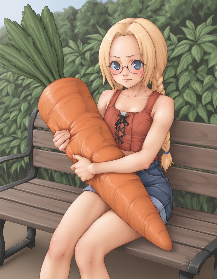 hebameki1girl,  outdoors,  sunny day on Tensor.Art