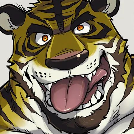 Crazy Expression,  tongue out,  confused on Tensor.Art