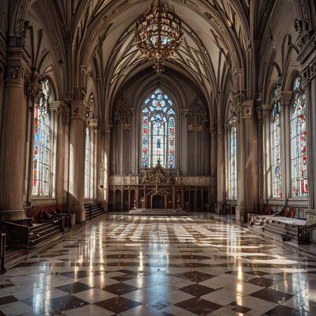 intricate detail, fantasy, mansion interior, noon, (masterpiece, best quality, extremely detailed)
