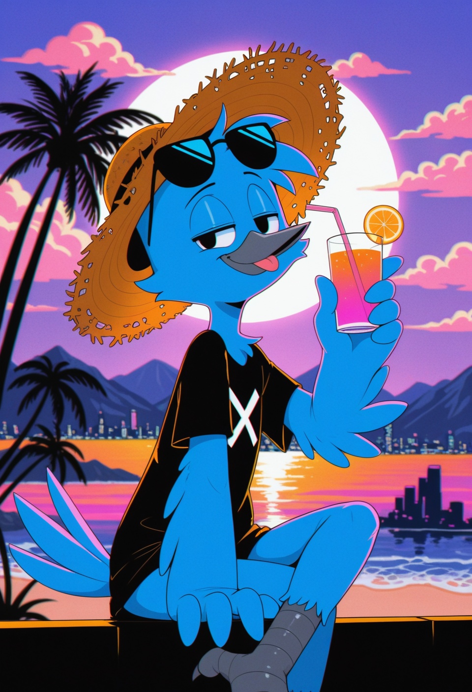 solo,  no humans,  tweetfur \(jay regular show\) on Tensor.Art