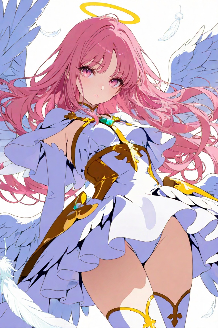 1girl,  angel,  angel wings on Tensor.Art