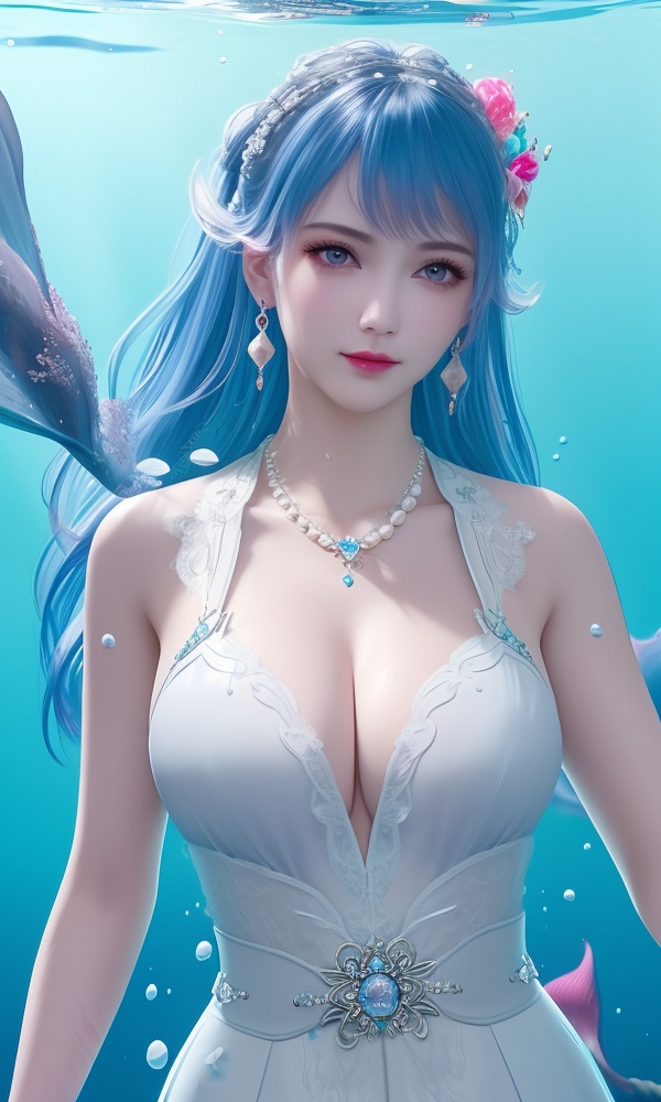 (,1girl, ,best quality, ),looking at viewer, <lora:480-DA-斗罗大陆-永劫无间-唐舞桐:0.8> ,, ,masterpiece, ((((, solo,  , ,solo focus, ,underwater, )))) ,ultra realistic 8k cg,   clean, masterpiece,     cinematic lighting, cinematic bloom,  (( , )),, , unreal, science fiction, luxury, jewelry, diamond, gold, pearl, gem, sapphire, ruby, emerald, intricate detail, delicate pattern, charming, alluring, seductive, erotic, enchanting, hair ornament, necklace, earrings, bracelet, armlet,,(cleavage),
