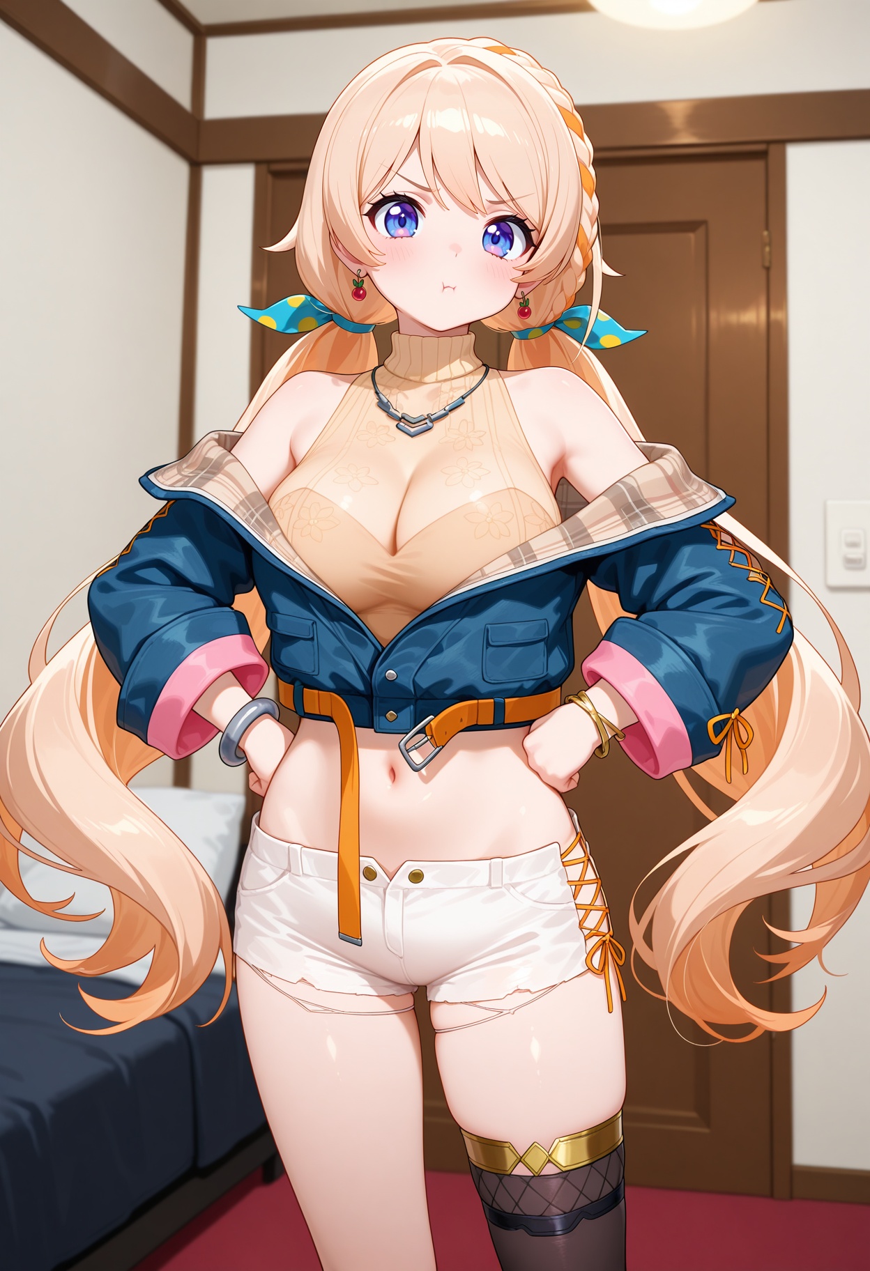 best quality,  masterpiece,  1girl on Tensor.Art