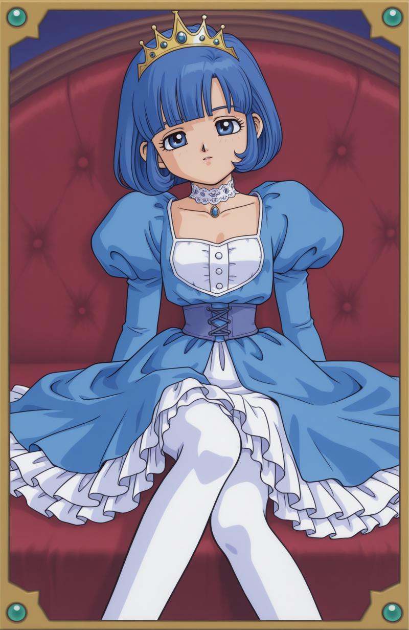 takahashi kumiko,  1990s \(style\),  border on Tensor.Art