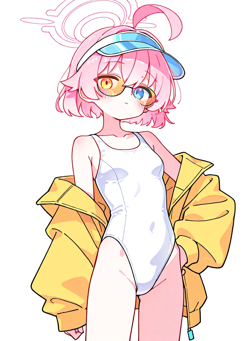 1girl,  hoshino (blue archive),  swimsuit on Tensor.Art