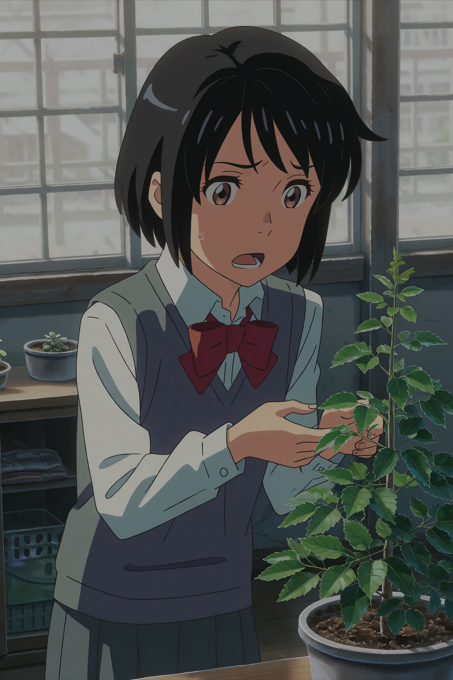 Shinkai Makoto Style,  Your Name Style,  1girl on Tensor.Art