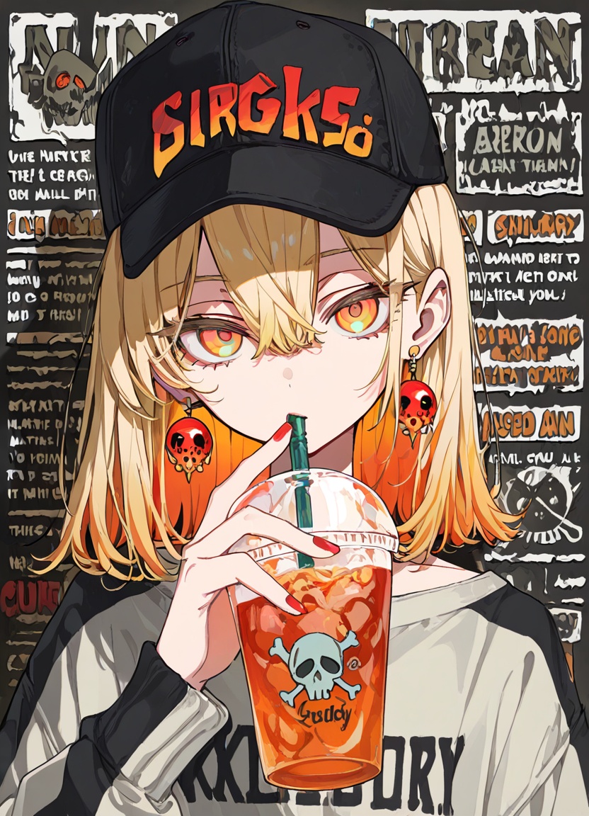 1girl,  hat,  solo on Tensor.Art