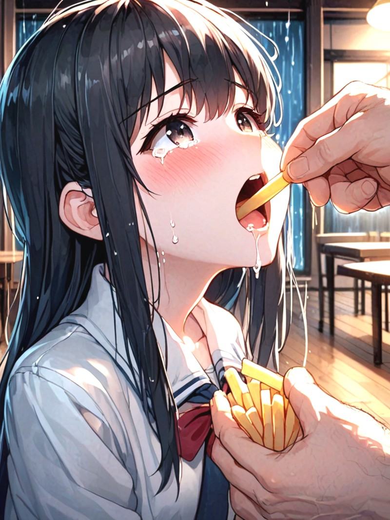 source_anime,  soggy fries,  pov hands on Tensor.Art