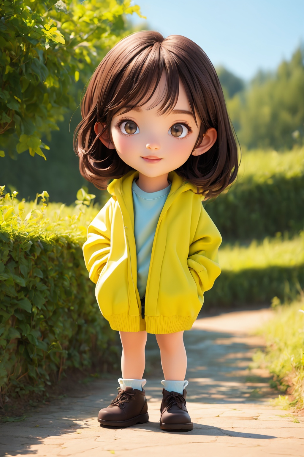 (full body:1.3),1girl,outdoors, 