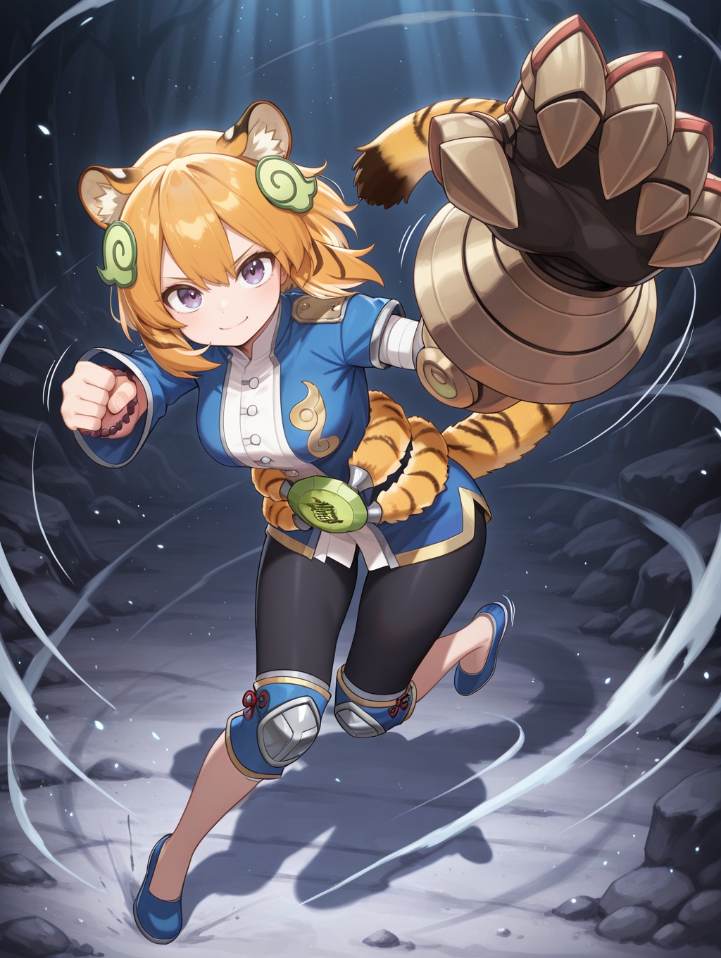 single bare arm,  1girl,  solo on Tensor.Art