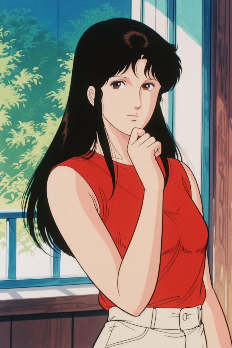6 in1，Cat's Eye/猫眼三姐妹，Tsukasa Hojo/北条司，City Hunter by flyx3 on Tensor.Art