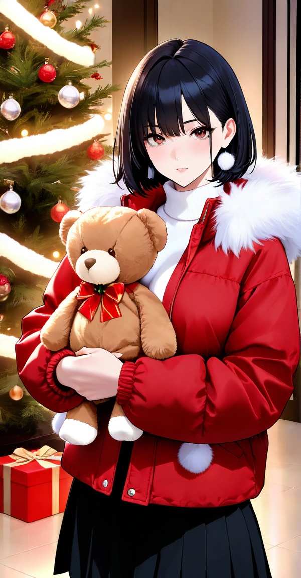 xg1,  holding teddy bear,  stuffed toy on Tensor.Art