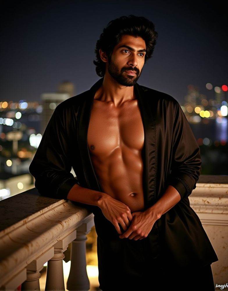 Dark Moody Atmosphere,  rana daggubati ,  direct eye contact on Tensor.Art