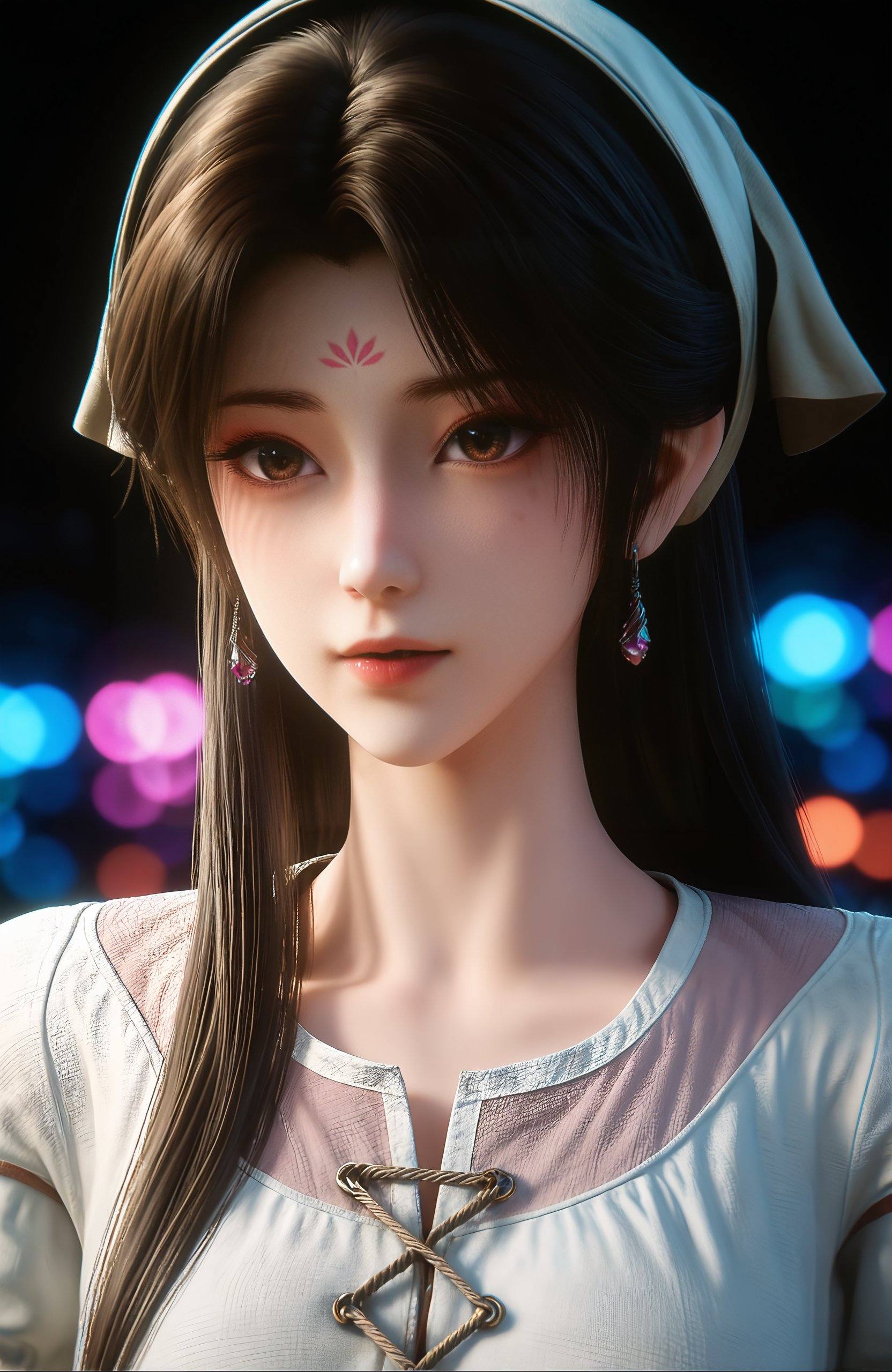 1girl,  long hair,  brown hair by 漫 on Tensor.Art