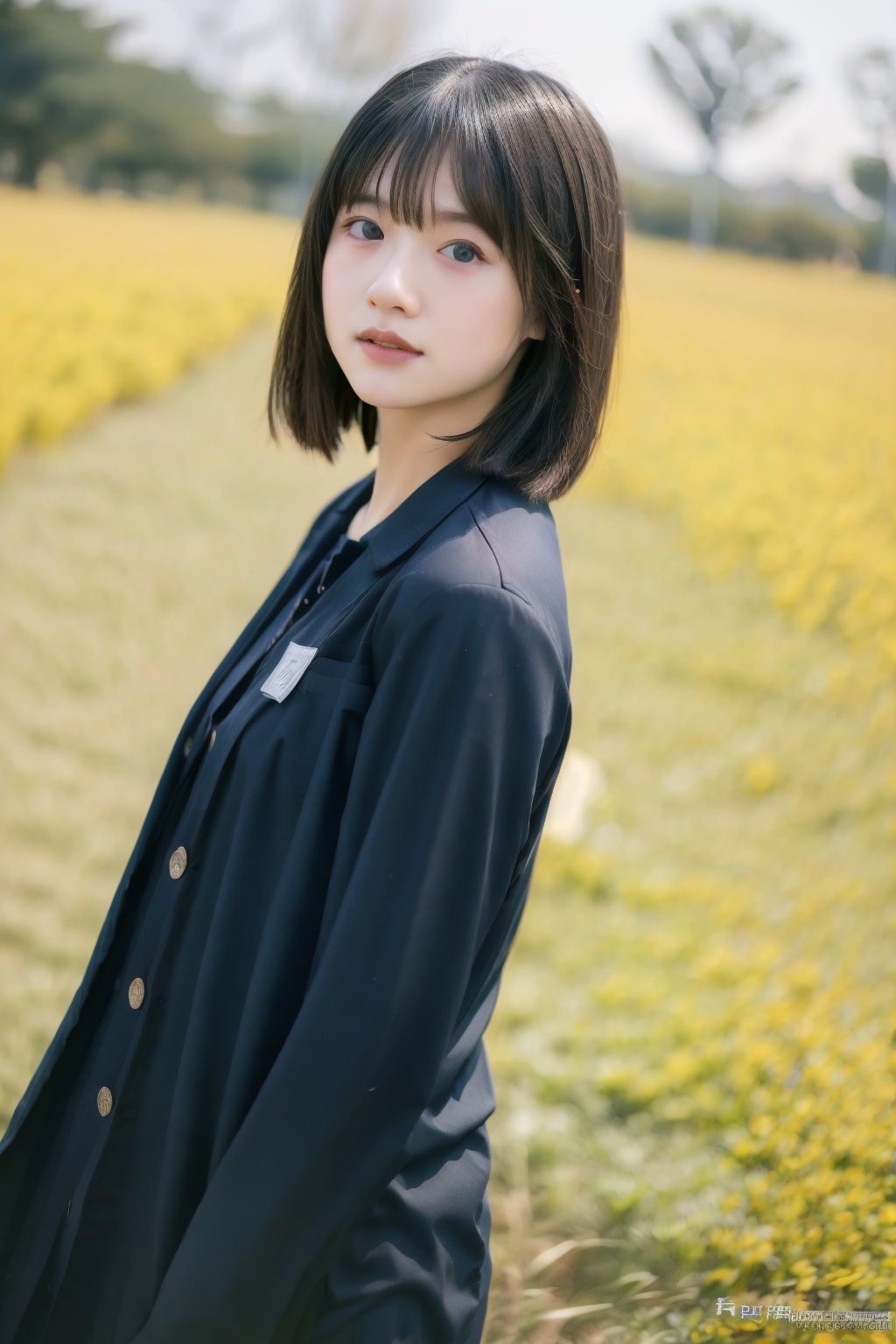 (1girl:1.3), (best quality, masterpiece, ultra high resolution),(photorealistic:1.3), (realistic:1.3), depth of field, (day:1.2), (cinematic lighting:1.2),   university sccer field background, university, football, (PureErosFace_V1:0.8),(ulzzang-6500:0.3),<lora:UniformJKBlack:0.7>