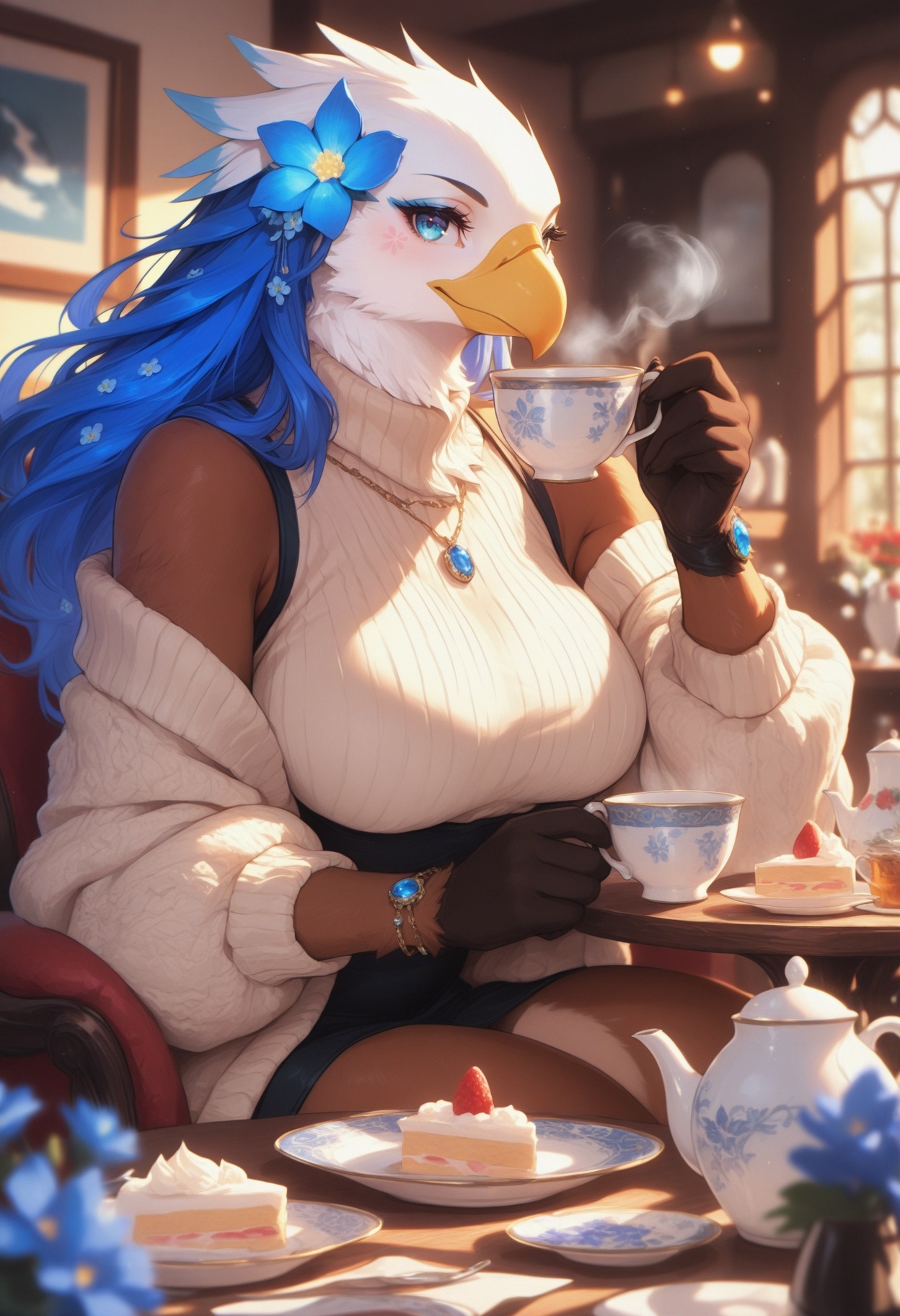 SIronwing,  1girl,  breasts on Tensor.Art