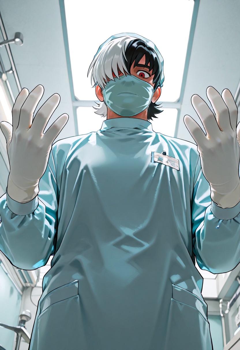 black jack \(character\),  black jack \(series\),  1boy on Tensor.Art