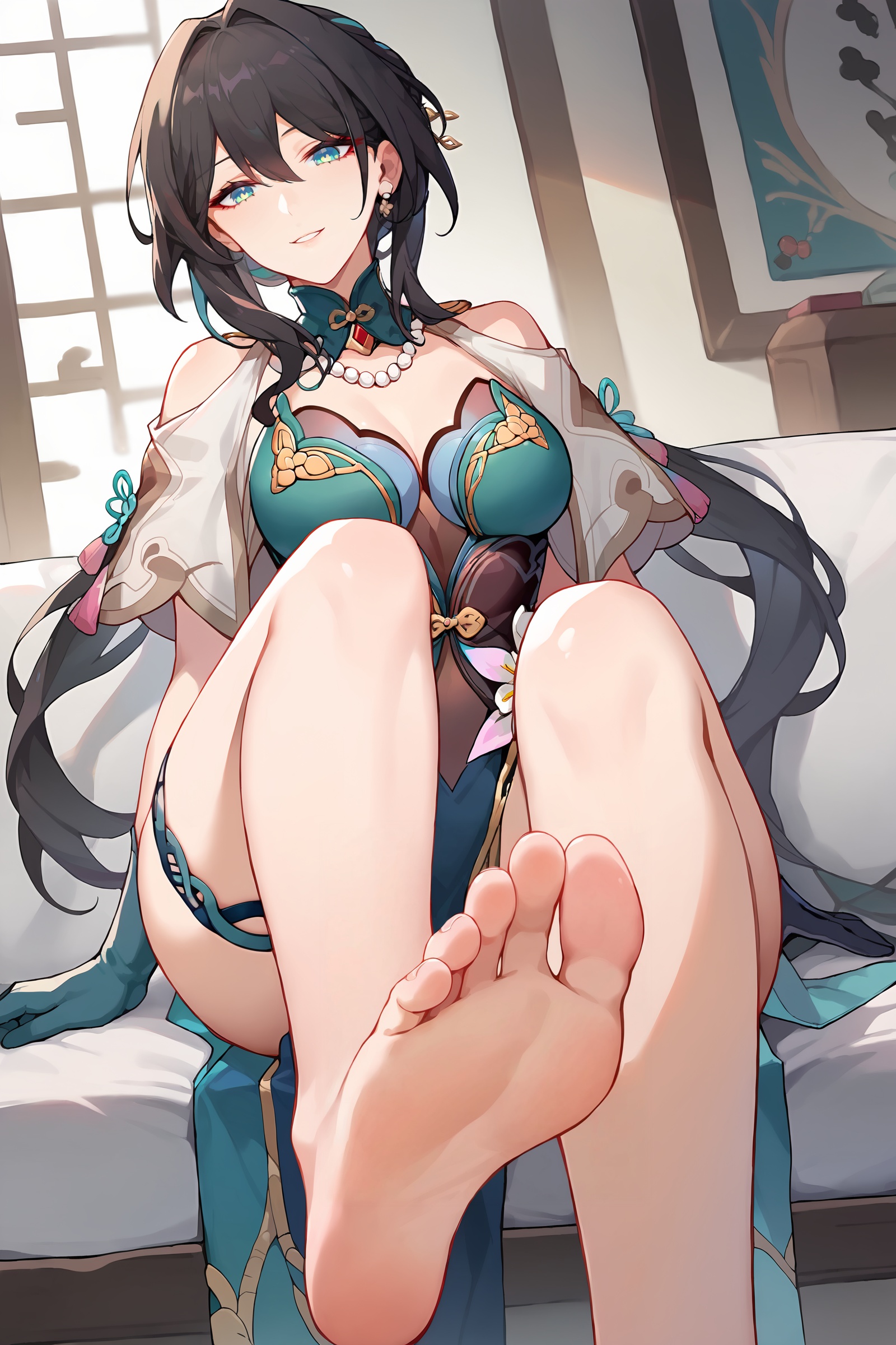 1girl,  ruan mei \(honkai: star rail\),  solo on Tensor.Art