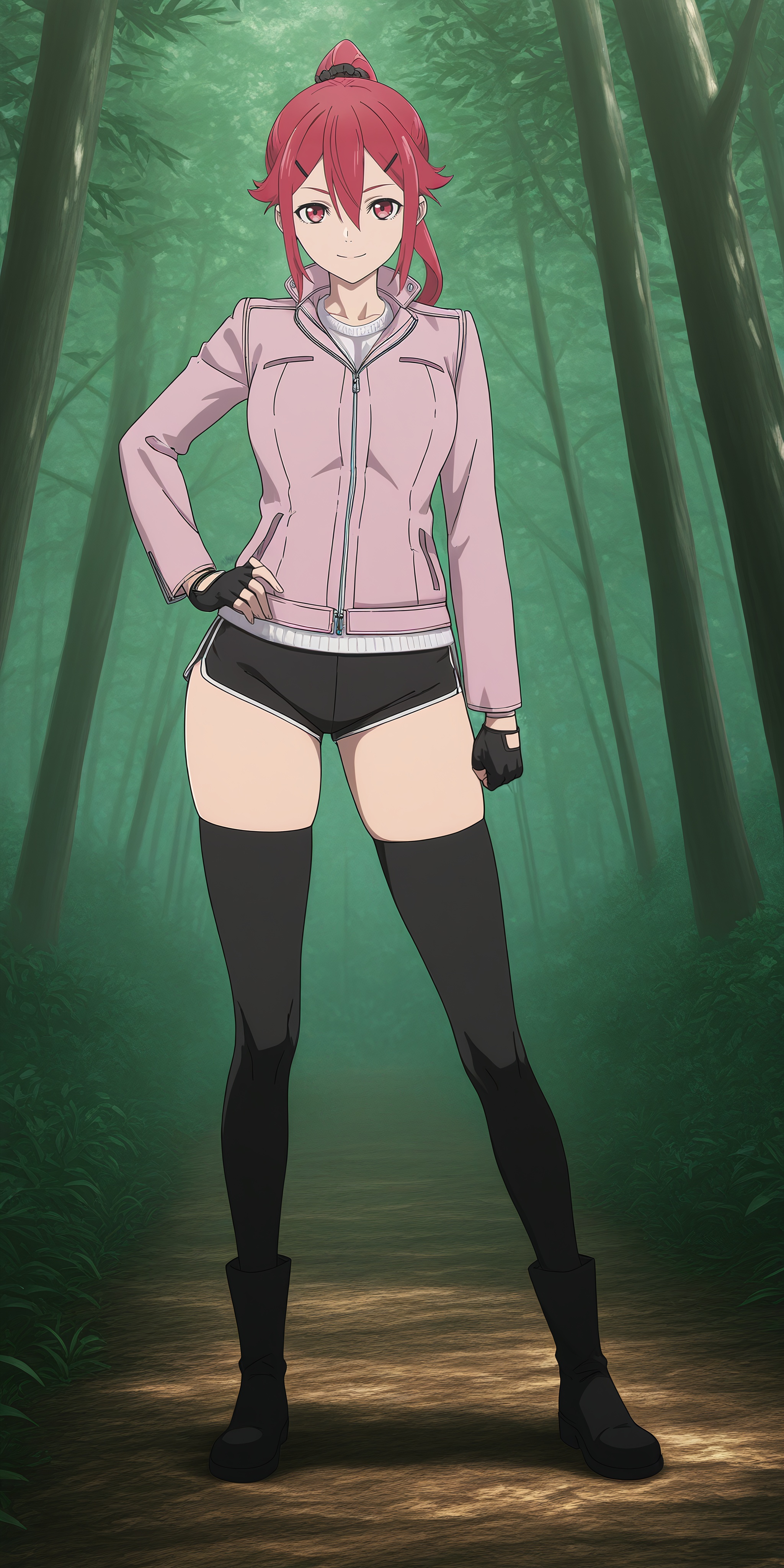ichika kishimonjin-bt,  baseoutfit,  1girl on Tensor.Art