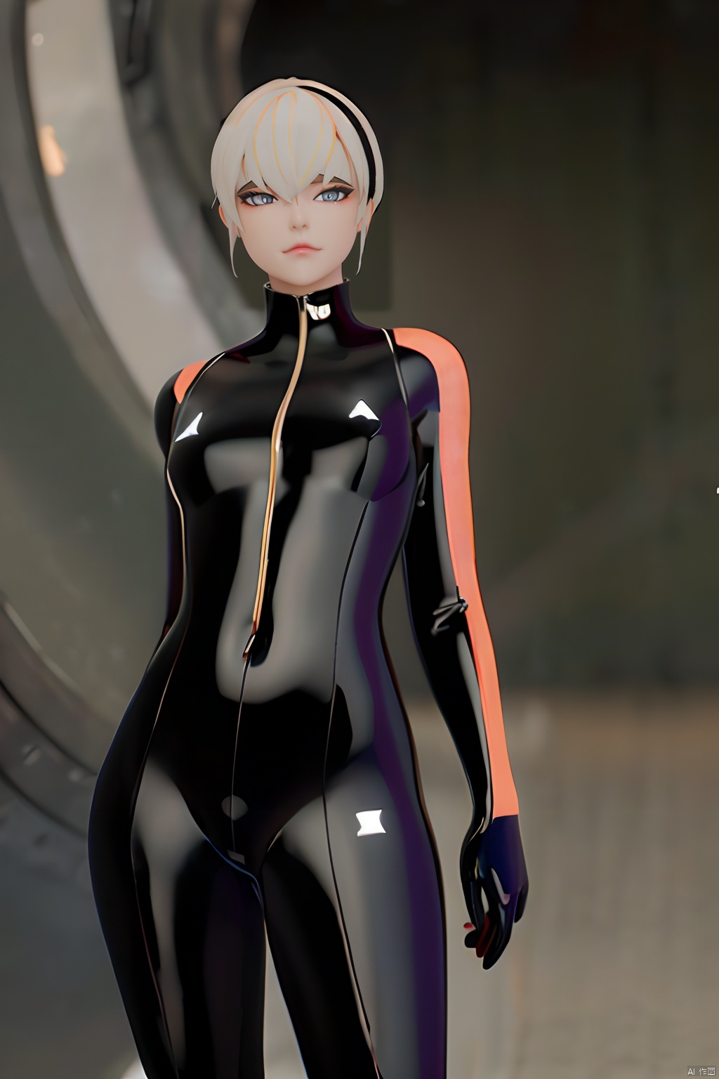 1girls,solo,hime cut,latex<lora:EMS-346315-EMS:0.800000>