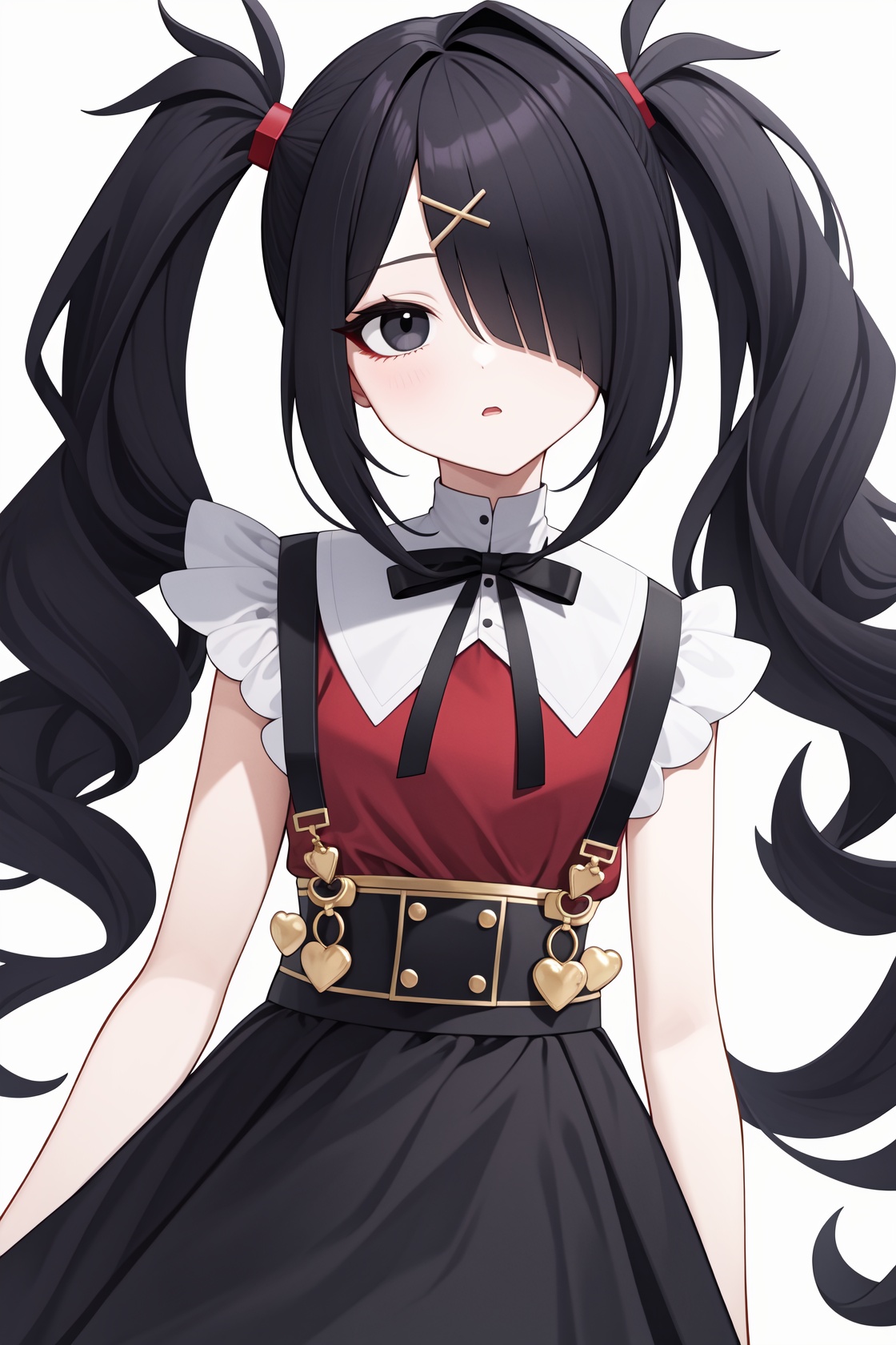 chaotian2,  twintails,  black hair by 薇塔Vita on Tensor.Art
