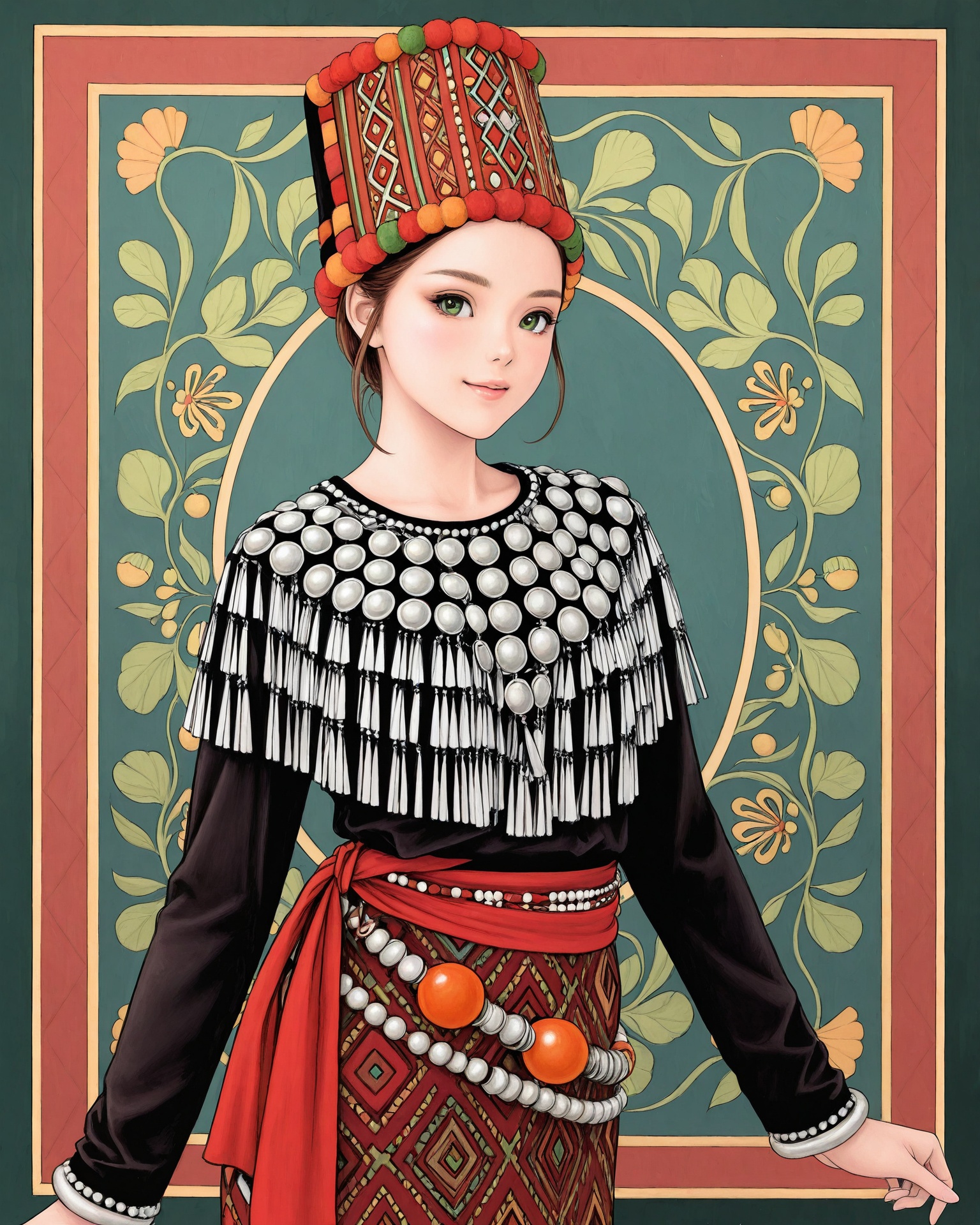 1girl,  ,  kachinfa on Tensor.Art