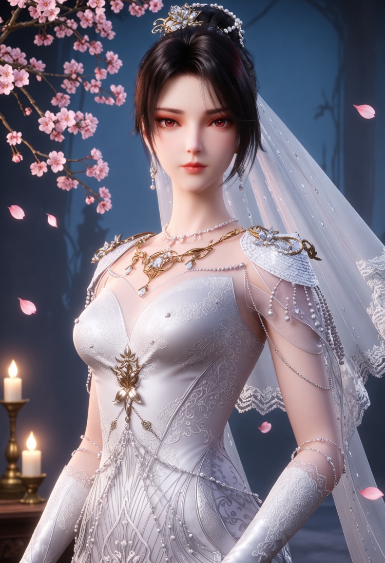 王原原婚服-国漫-Illustrious光辉 by 云落 on Tensor.Art