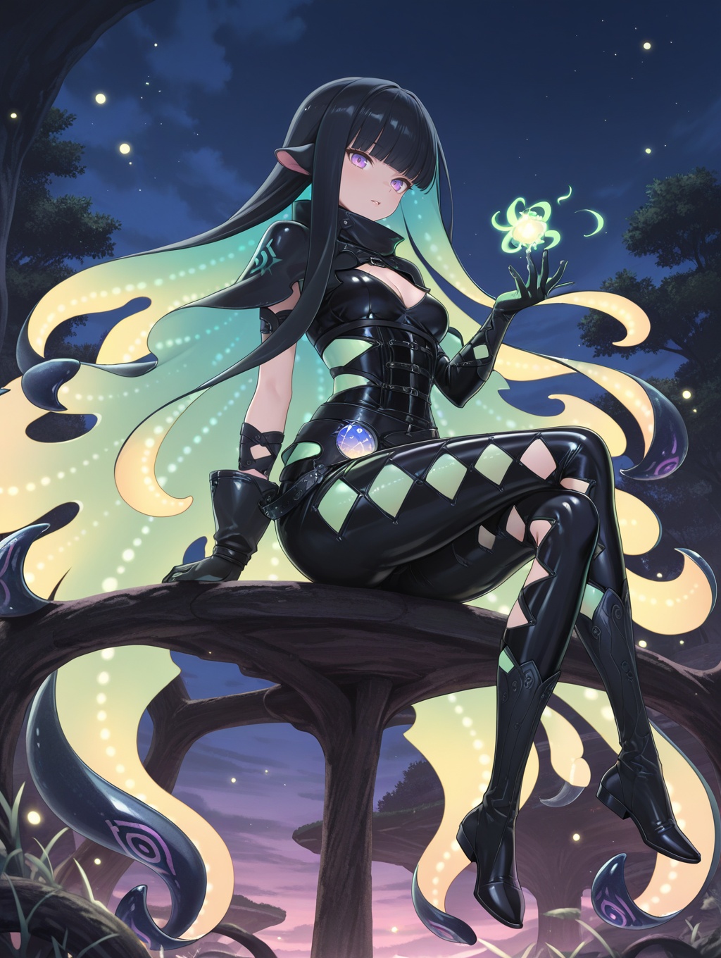 namielle armor,  1girl,  solo on Tensor.Art