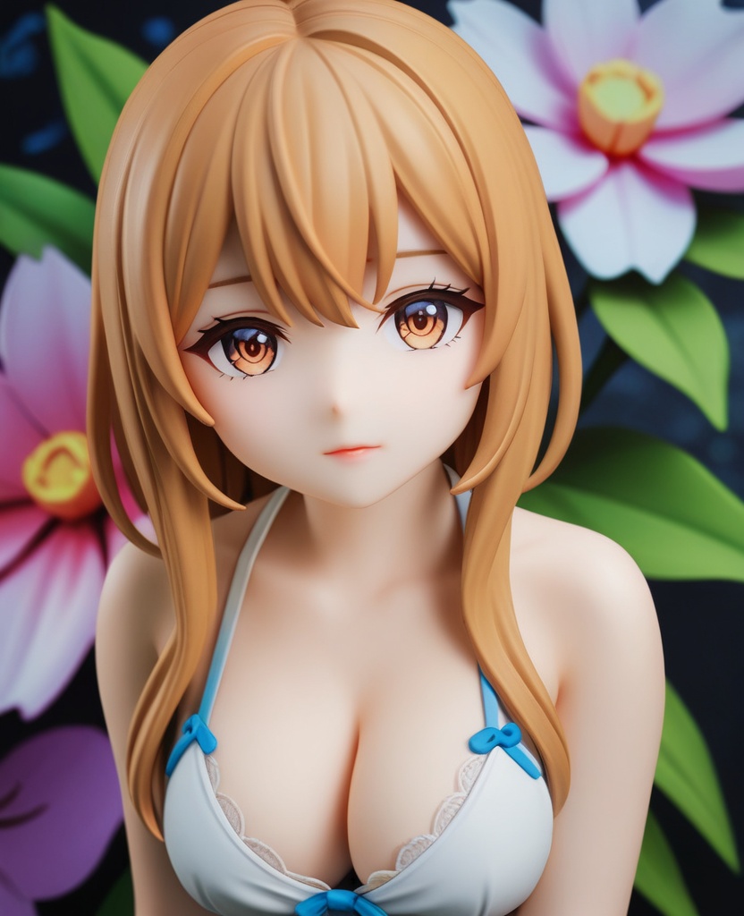 (,1girl, ,best quality, ),looking at viewer,  ,ultra detailed background,ultra detailed background,ultra realistic 8k cg,, ,masterpiece, (( , )),, , , hyper blossom,    (cleavage), (), ,,