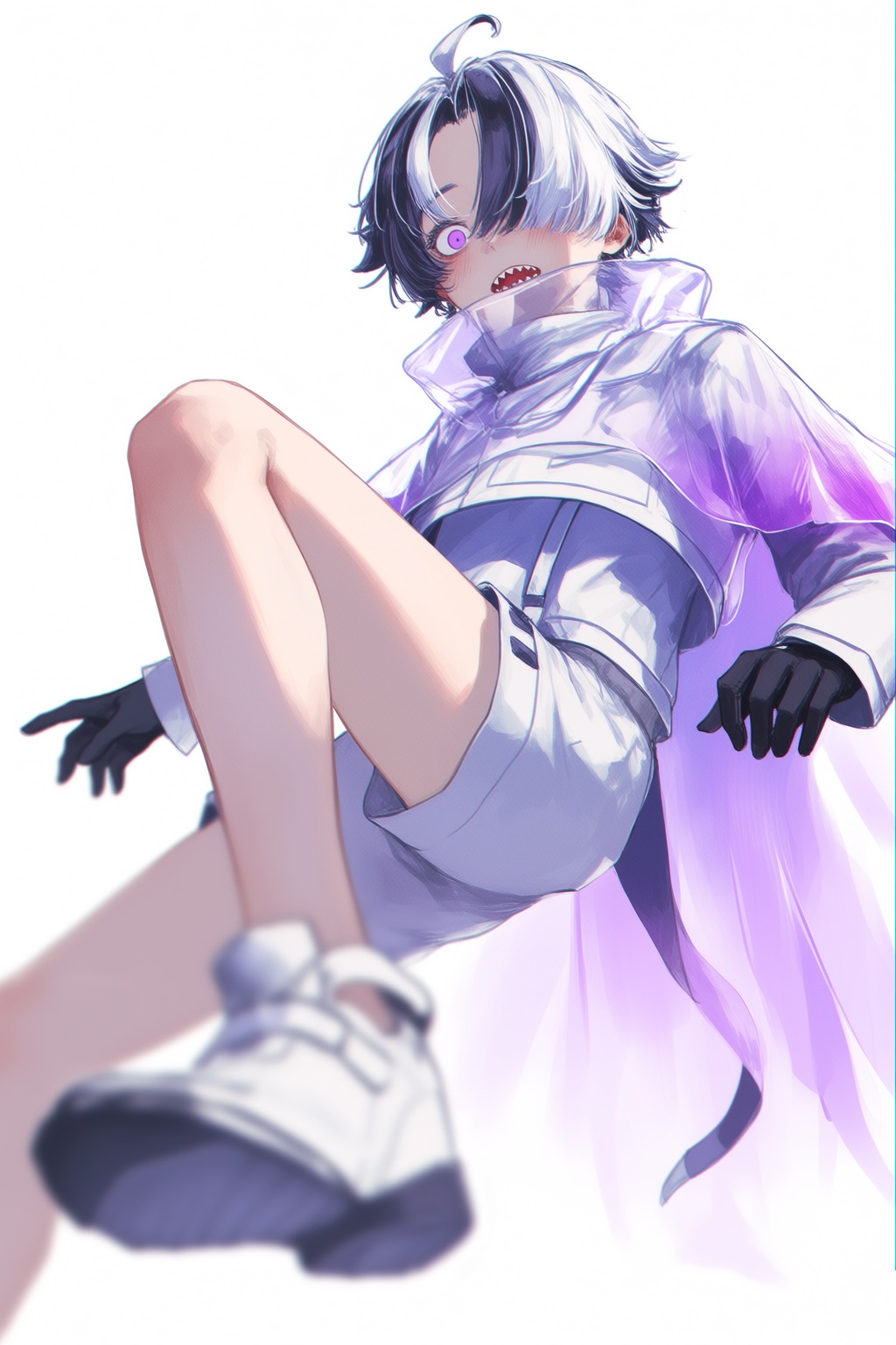 1boy,  ahoge,  blush on Tensor.Art
