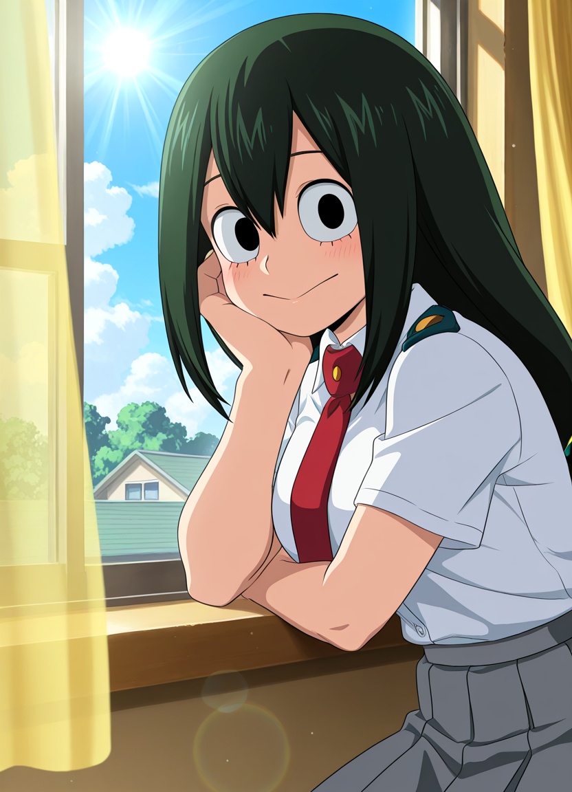 asui tsuyu,  boku no hero academia,  1girl on Tensor.Art