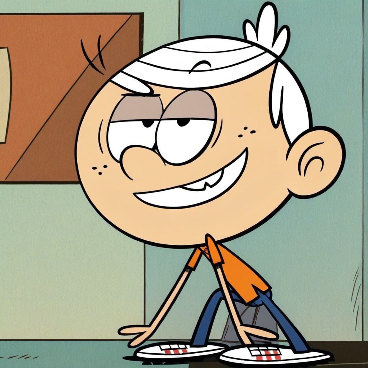 Lincoln Loud,  1boy,  light skin on Tensor.Art