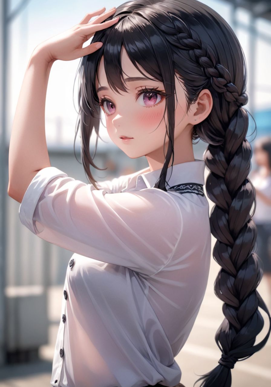 highres,  best quality,  girl on Tensor.Art