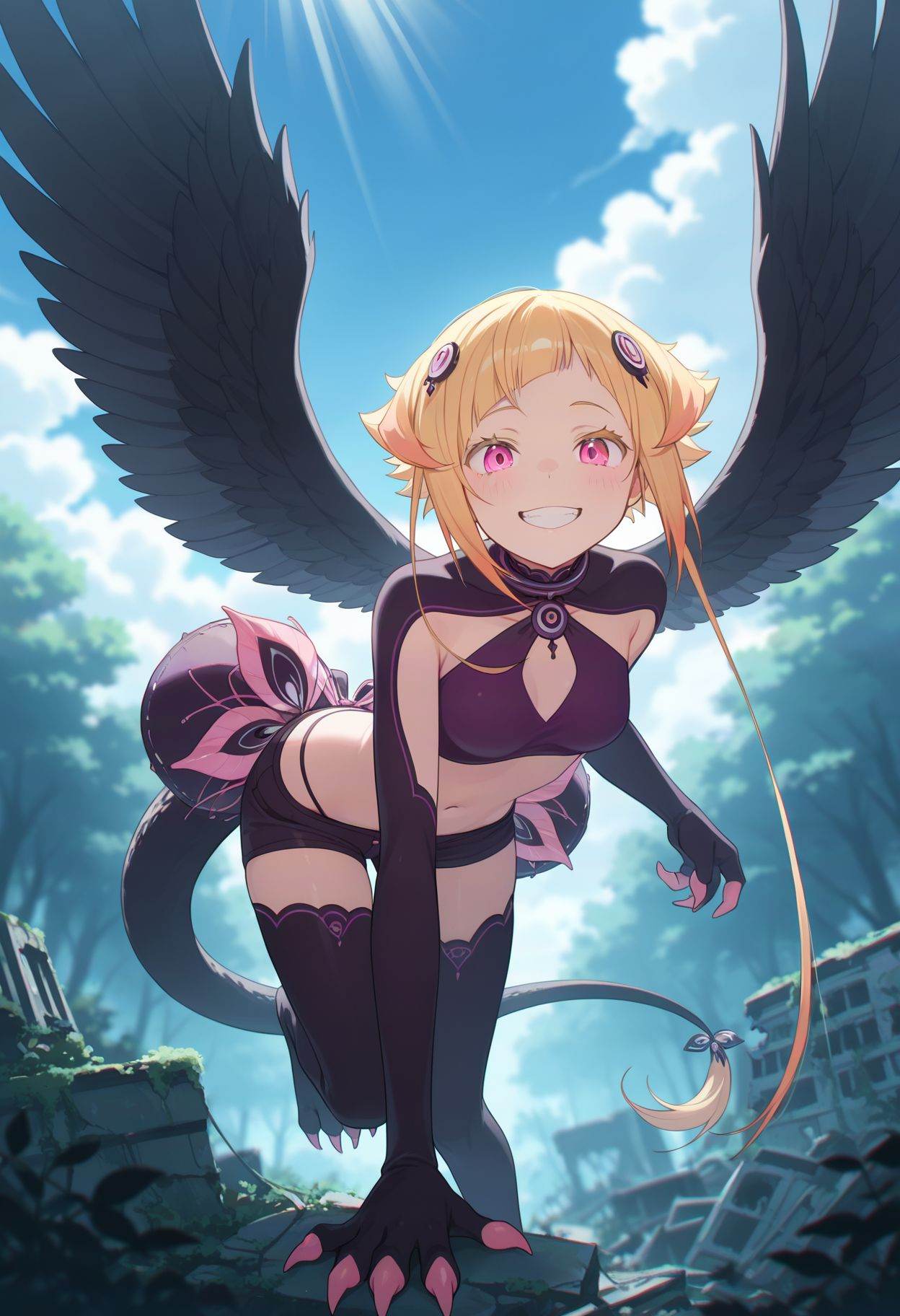 capella_emeralda_luganica,  1girl,  solo on Tensor.Art